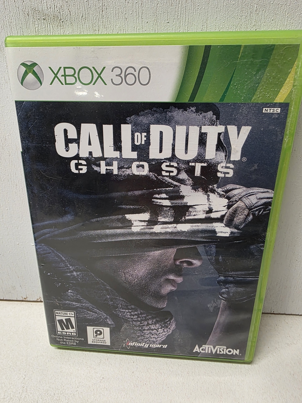 Call of Duty Ghosts Xbox 360 2013 Tested Working w/ Case Activision